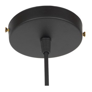 glo-01167-01167_6 GLOBOSTAR® CARAVEL 01167 VINTAGE ΚΡΕΜΑΣΤΟ ΦΩΤΙΣΤΙΚΟ ΚΑΜΠΑΝΑ ΜΟΝΟΦΩΤΟ 1 X E27 IP20 ΜΑΥΡΟ & 