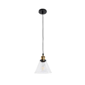 glo-01169-01169_4 GLOBOSTAR® WICKHAM 01169 VINTAGE ΚΡΕΜΑΣΤΟ ΦΩΤΙΣΤΙΚΟ ΚΑΜΠΑΝΑ ΜΟΝΟΦΩΤΟ 1 X E27 IP20 ΔΙΑΦΑΝΟ 
