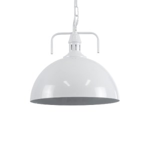 glo-01174-01174_2 GLOBOSTAR® LARKIN 01174 VINTAGE ΚΡΕΜΑΣΤΟ ΦΩΤΙΣΤΙΚΟ ΚΑΜΠΑΝΑ ΜΟΝΟΦΩΤΟ 1 X E27 IP20 ΛΕΥΚΟ ΜΕΤ