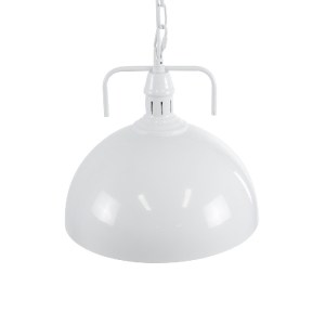glo-01174-01174_6 GLOBOSTAR® LARKIN 01174 VINTAGE ΚΡΕΜΑΣΤΟ ΦΩΤΙΣΤΙΚΟ ΚΑΜΠΑΝΑ ΜΟΝΟΦΩΤΟ 1 X E27 IP20 ΛΕΥΚΟ ΜΕΤ