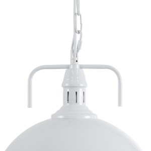 glo-01174-01174_8 GLOBOSTAR® LARKIN 01174 VINTAGE ΚΡΕΜΑΣΤΟ ΦΩΤΙΣΤΙΚΟ ΚΑΜΠΑΝΑ ΜΟΝΟΦΩΤΟ 1 X E27 IP20 ΛΕΥΚΟ ΜΕΤ