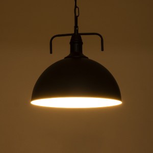 glo-01175-01175_3 GLOBOSTAR® LARKIN 01175 VINTAGE ΚΡΕΜΑΣΤΟ ΦΩΤΙΣΤΙΚΟ ΚΑΜΠΑΝΑ ΜΟΝΟΦΩΤΟ 1 X E27 IP20 ΜΑΥΡΟ ΜΕΤ