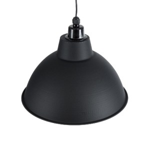 glo-01176-01176_7 GLOBOSTAR® LOUVE 01176 VINTAGE ΚΡΕΜΑΣΤΟ ΦΩΤΙΣΤΙΚΟ ΚΑΜΠΑΝΑ ΜΟΝΟΦΩΤΟ 1 X E27 IP20 ΜΑΥΡΟ & ΑΣ