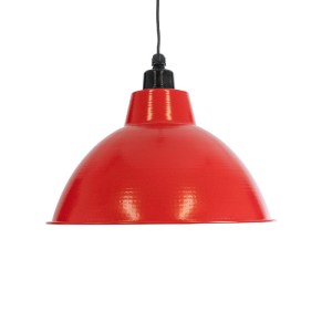 glo-01177-01178_5 GLOBOSTAR® LOUVE 01177 VINTAGE ΚΡΕΜΑΣΤΟ ΦΩΤΙΣΤΙΚΟ ΚΑΜΠΑΝΑ ΜΟΝΟΦΩΤΟ 1 X E27 IP20 ΚΟΚΚΙΝΟ, Α