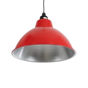 glo-01177-01178_6 GLOBOSTAR® LOUVE 01177 VINTAGE ΚΡΕΜΑΣΤΟ ΦΩΤΙΣΤΙΚΟ ΚΑΜΠΑΝΑ ΜΟΝΟΦΩΤΟ 1 X E27 IP20 ΚΟΚΚΙΝΟ, Α