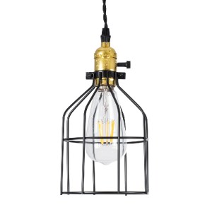 glo-01179-01179_4 GLOBOSTAR® GALOT 01179 VINTAGE ΚΡΕΜΑΣΤΟ ΦΩΤΙΣΤΙΚΟ ΠΛΕΓΜΑ ΜΟΝΟΦΩΤΟ 1 X E27 IP20 ΜΑΥΡΟ & ΧΡΥ