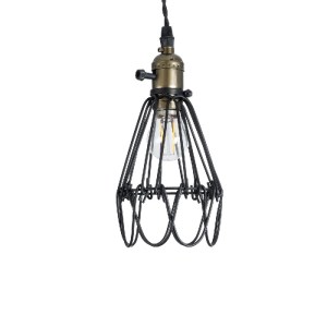 glo-01181-01181_10 GLOBOSTAR® FLOWER IRON RUST 01181 VINTAGE ΚΡΕΜΑΣΤΟ ΦΩΤΙΣΤΙΚΟ ΠΛΕΓΜΑ ΜΟΝΟΦΩΤΟ 1 X E27 IP20 