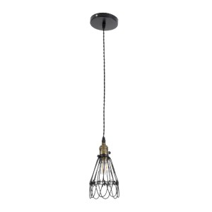 glo-01181-01181_4 GLOBOSTAR® FLOWER IRON RUST 01181 VINTAGE ΚΡΕΜΑΣΤΟ ΦΩΤΙΣΤΙΚΟ ΠΛΕΓΜΑ ΜΟΝΟΦΩΤΟ 1 X E27 IP20 