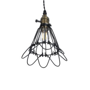 glo-01181-01181_6 GLOBOSTAR® FLOWER IRON RUST 01181 VINTAGE ΚΡΕΜΑΣΤΟ ΦΩΤΙΣΤΙΚΟ ΠΛΕΓΜΑ ΜΟΝΟΦΩΤΟ 1 X E27 IP20 