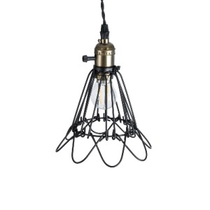 glo-01181-01181_7 GLOBOSTAR® FLOWER IRON RUST 01181 VINTAGE ΚΡΕΜΑΣΤΟ ΦΩΤΙΣΤΙΚΟ ΠΛΕΓΜΑ ΜΟΝΟΦΩΤΟ 1 X E27 IP20 