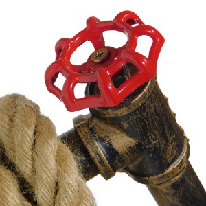 glo-01183-01183_004 GLOBOSTAR® TROUVER 01183 VINTAGE ΕΠΙΤΟΙΧΙΟ ΦΩΤΙΣΤΙΚΟ ΑΠΛΙΚΑ ΜΟΝΟΦΩΤΟ 1 X E27 IP20 ΜΠΡΟΥΤΖΙ