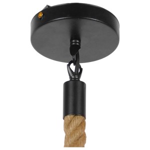 glo-01186-01186_10 GLOBOSTAR® LANTERN 01186 VINTAGE ΚΡΕΜΑΣΤΟ ΦΩΤΙΣΤΙΚΟ ΑΝΑΡΤΗΣΗ ΜΟΝΟΦΩΤΟ 1 X E27 IP20 ΜΑΥΡΟ &
