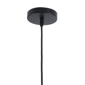 glo-01196-01196_9 GLOBOSTAR® REA 01196 ΜΟΝΤΕΡΝΟ ΚΡΕΜΑΣΤΟ ΦΩΤΙΣΤΙΚΟ ΠΛΕΓΜΑ ΜΟΝΟΦΩΤΟ 1 X E27 IP20 ΜΑΥΡΟ ΜΕΤΑΛΛ