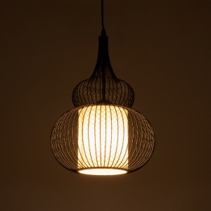 glo-01199-01199_3 GLOBOSTAR® LILY 01199 ΜΟΝΤΕΡΝΟ ΚΡΕΜΑΣΤΟ ΦΩΤΙΣΤΙΚΟ ΟΡΟΦΗΣ ΜΕ ΝΤΟΥΙ 1 X E27 AC 220-240V IP20