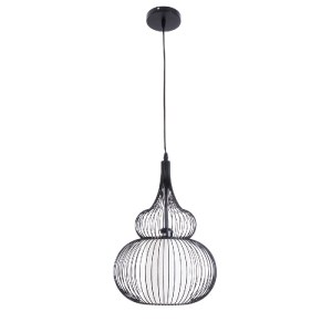 glo-01199-01199_4 GLOBOSTAR® LILY 01199 ΜΟΝΤΕΡΝΟ ΚΡΕΜΑΣΤΟ ΦΩΤΙΣΤΙΚΟ ΟΡΟΦΗΣ ΜΕ ΝΤΟΥΙ 1 X E27 AC 220-240V IP20
