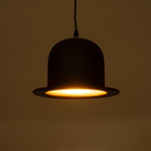 glo-01214-01214_3 GLOBOSTAR® CHARLO 01214 VINTAGE ΚΡΕΜΑΣΤΟ ΦΩΤΙΣΤΙΚΟ ΚΑΜΠΑΝΑ ΜΟΝΟΦΩΤΟ 1 X E27 IP20 ΜΑΥΡΟ & Χ