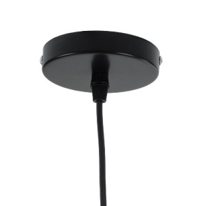 glo-01215-01215_9 GLOBOSTAR® SHERLOCK 01215 VINTAGE ΚΡΕΜΑΣΤΟ ΦΩΤΙΣΤΙΚΟ ΚΑΜΠΑΝΑ ΜΟΝΟΦΩΤΟ 1 X E27 IP20 ΜΑΥΡΟ Μ