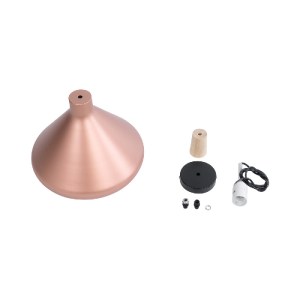 glo-01224-01224_11 GLOBOSTAR® FERCLA 01224 ΜΟΝΤΕΡΝΟ ΚΡΕΜΑΣΤΟ ΦΩΤΙΣΤΙΚΟ ΚΑΜΠΑΝΑ ΜΟΝΟΦΩΤΟ 1 X E27 IP20 ΧΑΛΚΙΝΟ 