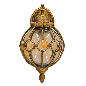 glo-01227-01227_2_2 GLOBOSTAR® ETOILE 01227 VINTAGE ΕΠΙΤΟΙΧΙΟ ΦΩΤΙΣΤΙΚΟ ΑΠΛΙΚΑ ΜΟΝΟΦΩΤΟ 1 X E27 IP20 ΚΑΦΕ & ΧΡ