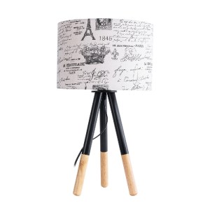 glo-01230-01230_5 GLOBOSTAR® MAGAZINE 01230 ΜΟΝΤΕΡΝΟ ΕΠΙΤΡΑΠΕΖΙΟ ΦΩΤΙΣΤΙΚΟ ΠΟΡΤΑΤΙΦ ΜΟΝΟΦΩΤΟ 1 X E27 ΞΥΛΙΝΟ 