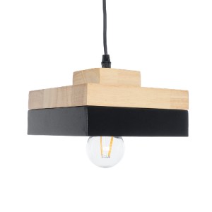 glo-01234-01234_6 GLOBOSTAR® RUHIEL 01234 ΜΟΝΤΕΡΝΟ ΚΡΕΜΑΣΤΟ ΦΩΤΙΣΤΙΚΟ ΚΑΜΠΑΝΑ ΜΟΝΟΦΩΤΟ 1 X E27 IP20 ΜΑΥΡΟ ΜΕ