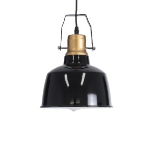 glo-01235-01235_5 GLOBOSTAR® DEVOTA 01235 VINTAGE ΚΡΕΜΑΣΤΟ ΦΩΤΙΣΤΙΚΟ ΚΑΜΠΑΝΑ ΜΟΝΟΦΩΤΟ 1 X E27 IP20 ΜΑΥΡΟ & Χ