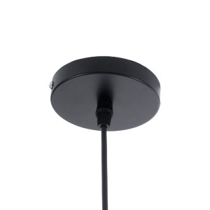 glo-01236-01236_10 GLOBOSTAR® NUNZIATA 01236 VINTAGE ΚΡΕΜΑΣΤΟ ΦΩΤΙΣΤΙΚΟ ΚΑΜΠΑΝΑ ΜΟΝΟΦΩΤΟ 1 X E27 IP20 ΜΑΥΡΟ &