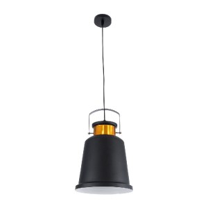 glo-01236-01236_4 GLOBOSTAR® NUNZIATA 01236 VINTAGE ΚΡΕΜΑΣΤΟ ΦΩΤΙΣΤΙΚΟ ΚΑΜΠΑΝΑ ΜΟΝΟΦΩΤΟ 1 X E27 IP20 ΜΑΥΡΟ &