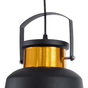glo-01236-01236_8 GLOBOSTAR® NUNZIATA 01236 VINTAGE ΚΡΕΜΑΣΤΟ ΦΩΤΙΣΤΙΚΟ ΚΑΜΠΑΝΑ ΜΟΝΟΦΩΤΟ 1 X E27 IP20 ΜΑΥΡΟ &