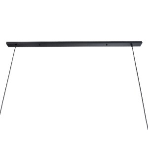 glo-01242-01242_9 GLOBOSTAR® ALFREDA 01242 ΜΟΝΤΕΡΝΟ ΚΡΕΜΑΣΤΟ ΦΩΤΙΣΤΙΚΟ ΡΑΓΑ ΠΟΛΥΦΩΤΟ 10 X E27 IP20 ΜΑΥΡΟ ΜΕΤ