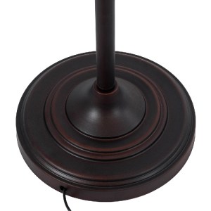 glo-01243-01243_11 GLOBOSTAR® SILENE 01243 VINTAGE ΕΠΙΔΑΠΕΔΙΟ ΦΩΤΙΣΤΙΚΟ ΜΟΝΟΦΩΤΟ 1 X E27 IP20 ΜΑΥΡΟ & ΧΡΥΣΟ Μ