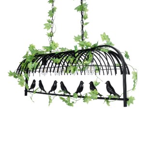 glo-01255-01255_7 GLOBOSTAR® NEST 01255 VINTAGE ΚΡΕΜΑΣΤΟ ΦΩΤΙΣΤΙΚΟ ΦΙΓΟΥΡΑ ΠΟΛΥΦΩΤΟ 4 X E27 IP20 MΑΥΡΟ ΜΕΤΑΛ