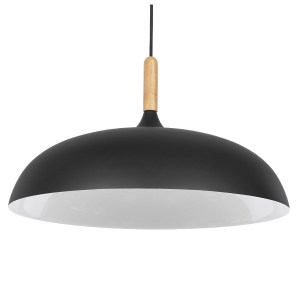 glo-01258-01258_5 GLOBOSTAR® VALLETE 01258 ΜΟΝΤΕΡΝΟ ΚΡΕΜΑΣΤΟ ΦΩΤΙΣΤΙΚΟ ΚΑΜΠΑΝΑ ΜΟΝΟΦΩΤΟ 1 X E27 IP20 ΜΑΥΡΟ Μ