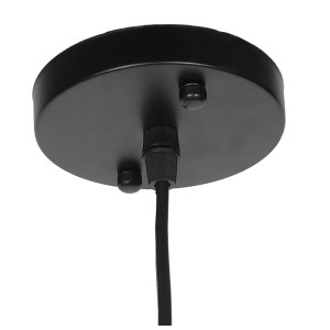 glo-01258-01258_7 GLOBOSTAR® VALLETE 01258 ΜΟΝΤΕΡΝΟ ΚΡΕΜΑΣΤΟ ΦΩΤΙΣΤΙΚΟ ΚΑΜΠΑΝΑ ΜΟΝΟΦΩΤΟ 1 X E27 IP20 ΜΑΥΡΟ Μ