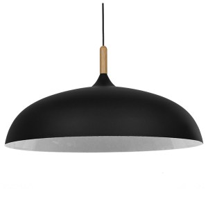glo-01259-01259_5 GLOBOSTAR® VALLETE 01259 ΜΟΝΤΕΡΝΟ ΚΡΕΜΑΣΤΟ ΦΩΤΙΣΤΙΚΟ ΚΑΜΠΑΝΑ ΜΟΝΟΦΩΤΟ 1 X E27 IP20 ΜΑΥΡΟ Μ