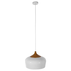 glo-01260-01260_2 GLOBOSTAR® VILI 01260 ΜΟΝΤΕΡΝΟ ΚΡΕΜΑΣΤΟ ΦΩΤΙΣΤΙΚΟ ΚΑΜΠΑΝΑ ΜΟΝΟΦΩΤΟ 1 X E27 IP20 ΛΕΥΚΟ ΜΕΤΑ