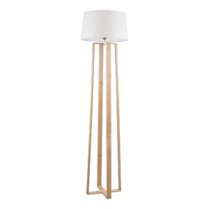 glo-01264-3616b5_01264_0 GLOBOSTAR® TOWER 01264 ΜΟΝΤΕΡΝΟ ΕΠΙΔΑΠΕΔΙΟ ΦΩΤΙΣΤΙΚΟ ΜΟΝΟΦΩΤΟ 1 X E27 IP20 ΜΠΕΖ ΞΥΛΟ ΜΕ ΛΕ