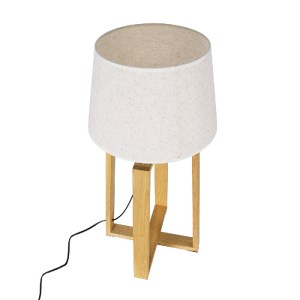 glo-01265-01265_7 GLOBOSTAR® SQUID 01265 ΜΟΝΤΕΡΝΟ ΕΠΙΤΡΑΠΕΖΙΟ ΦΩΤΙΣΤΙΚΟ ΠΟΡΤΑΤΙΦ ΜΟΝΟΦΩΤΟ 1 X E27 ΞΥΛΙΝΟ ΜΕ 