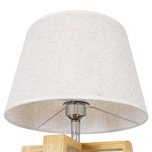 glo-01265-01265_8 GLOBOSTAR® SQUID 01265 ΜΟΝΤΕΡΝΟ ΕΠΙΤΡΑΠΕΖΙΟ ΦΩΤΙΣΤΙΚΟ ΠΟΡΤΑΤΙΦ ΜΟΝΟΦΩΤΟ 1 X E27 ΞΥΛΙΝΟ ΜΕ 