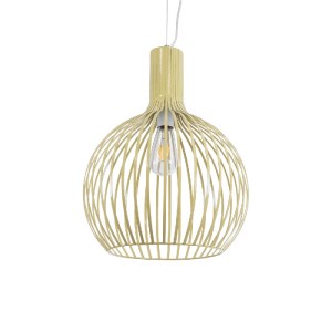 glo-01267-01267_2 GLOBOSTAR® SCANDI 01267 VINTAGE ΚΡΕΜΑΣΤΟ ΦΩΤΙΣΤΙΚΟ ΠΛΕΓΜΑ ΜΟΝΟΦΩΤΟ 1 X E27 IP20 ΜΠΕΖ ΜΕΤΑΛ