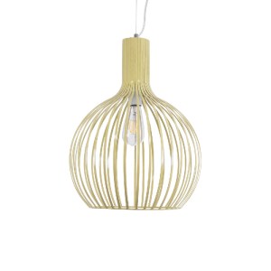 glo-01267-01267_5 GLOBOSTAR® SCANDI 01267 VINTAGE ΚΡΕΜΑΣΤΟ ΦΩΤΙΣΤΙΚΟ ΠΛΕΓΜΑ ΜΟΝΟΦΩΤΟ 1 X E27 IP20 ΜΠΕΖ ΜΕΤΑΛ