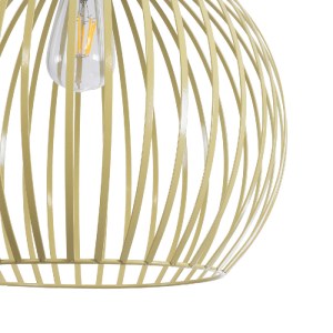 glo-01267-01267_9 GLOBOSTAR® SCANDI 01267 VINTAGE ΚΡΕΜΑΣΤΟ ΦΩΤΙΣΤΙΚΟ ΠΛΕΓΜΑ ΜΟΝΟΦΩΤΟ 1 X E27 IP20 ΜΠΕΖ ΜΕΤΑΛ