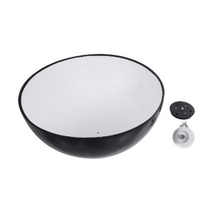 glo-01272-01272_11 GLOBOSTAR® SERENIA 01272 ΜΟΝΤΕΡΝΟ ΚΡΕΜΑΣΤΟ ΦΩΤΙΣΤΙΚΟ ΚΑΜΠΑΝΑ ΜΟΝΟΦΩΤΟ 1 X E27 IP20 ΜΑΥΡΟ Μ