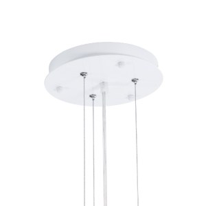 glo-01273-01273_10 GLOBOSTAR® SERENIA 01273 ΜΟΝΤΕΡΝΟ ΚΡΕΜΑΣΤΟ ΦΩΤΙΣΤΙΚΟ ΚΑΜΠΑΝΑ ΜΟΝΟΦΩΤΟ 1 X E27 IP20 ΛΕΥΚΟ Μ