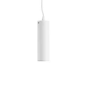glo-01274-01274_5 GLOBOSTAR® CANNON 01274 ΜΟΝΤΕΡΝΟ ΚΡΕΜΑΣΤΟ ΦΩΤΙΣΤΙΚΟ ΚΥΛΙΝΔΡΟΣ ΜΟΝΟΦΩΤΟ 1 X GU10 IP20 ΛΕΥΚΟ
