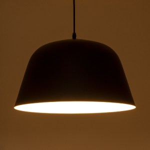 glo-01281-01281_2 GLOBOSTAR® UPVALE 01281 ΜΟΝΤΕΡΝΟ ΚΡΕΜΑΣΤΟ ΦΩΤΙΣΤΙΚΟ ΚΑΜΠΑΝΑ ΜΟΝΟΦΩΤΟ 1 X E27 IP20 ΜΑΥΡΟ & 