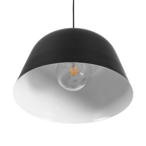 glo-01281-01281_5 GLOBOSTAR® UPVALE 01281 ΜΟΝΤΕΡΝΟ ΚΡΕΜΑΣΤΟ ΦΩΤΙΣΤΙΚΟ ΚΑΜΠΑΝΑ ΜΟΝΟΦΩΤΟ 1 X E27 IP20 ΜΑΥΡΟ & 