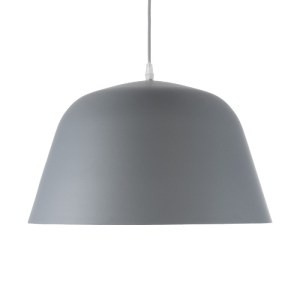 glo-01282-01282_4 GLOBOSTAR® UPVALE 01282 ΜΟΝΤΕΡΝΟ ΚΡΕΜΑΣΤΟ ΦΩΤΙΣΤΙΚΟ ΚΑΜΠΑΝΑ ΜΟΝΟΦΩΤΟ 1 X E27 IP20 ΓΚΡΙ & Λ