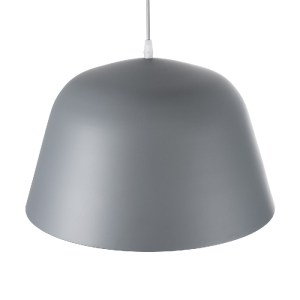 glo-01282-01282_6 GLOBOSTAR® UPVALE 01282 ΜΟΝΤΕΡΝΟ ΚΡΕΜΑΣΤΟ ΦΩΤΙΣΤΙΚΟ ΚΑΜΠΑΝΑ ΜΟΝΟΦΩΤΟ 1 X E27 IP20 ΓΚΡΙ & Λ