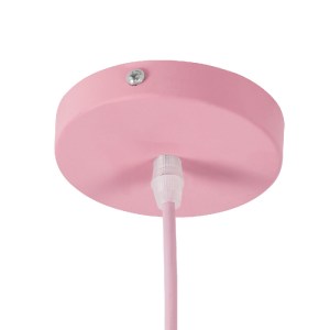 glo-01284-01284_8 GLOBOSTAR® UPVALE 01284 ΜΟΝΤΕΡΝΟ ΚΡΕΜΑΣΤΟ ΦΩΤΙΣΤΙΚΟ ΚΑΜΠΑΝΑ ΜΟΝΟΦΩΤΟ 1 X E27 IP20 ΡΟΖ & ΛΕ
